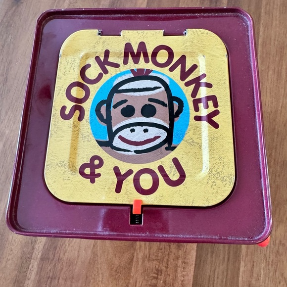 Sock Monkey Jack in the Box - Picture 9 of 9